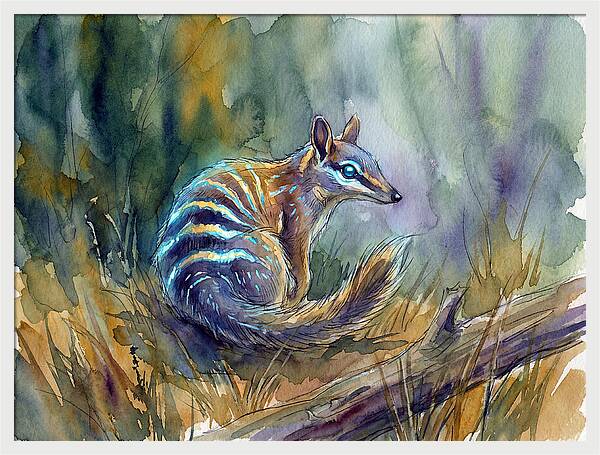 Numbat In Natures Embrace