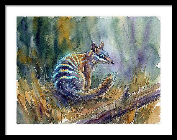 Numbat In Natures Embrace