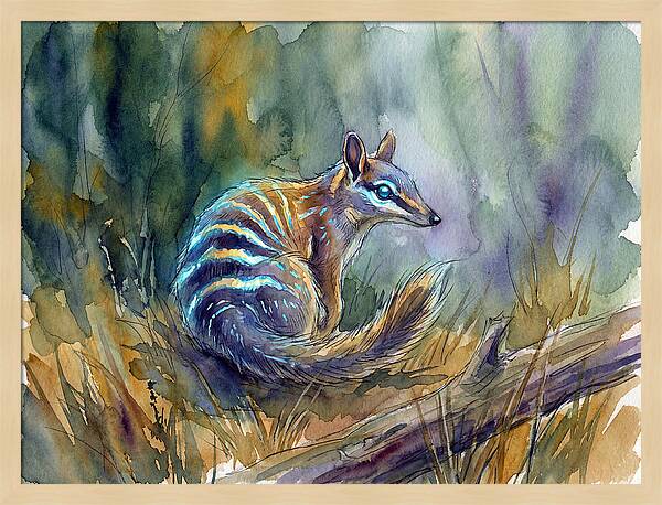 Numbat In Natures Embrace