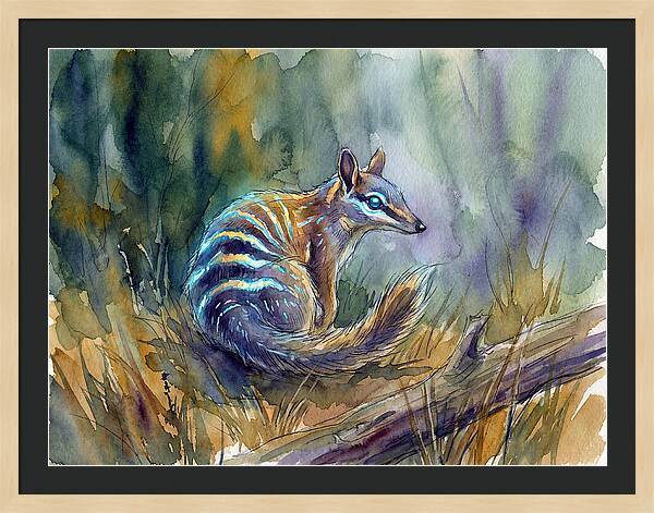 Numbat In Natures Embrace