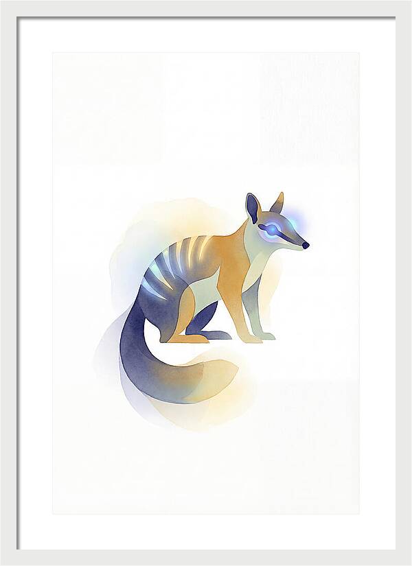 Numbat In Soft Hues