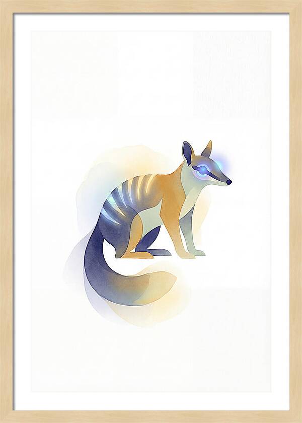 Numbat In Soft Hues