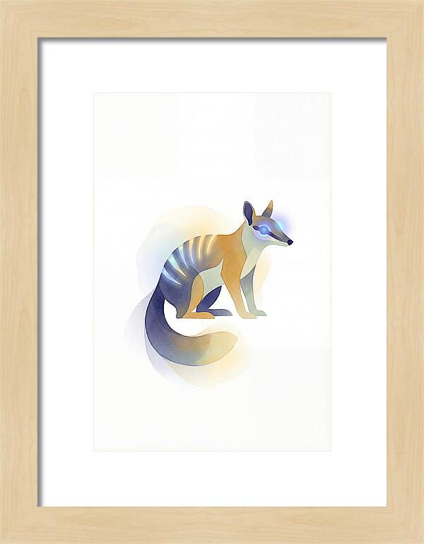 Numbat In Soft Hues