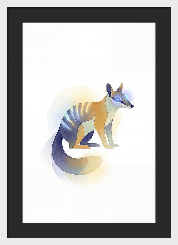 Numbat In Soft Hues