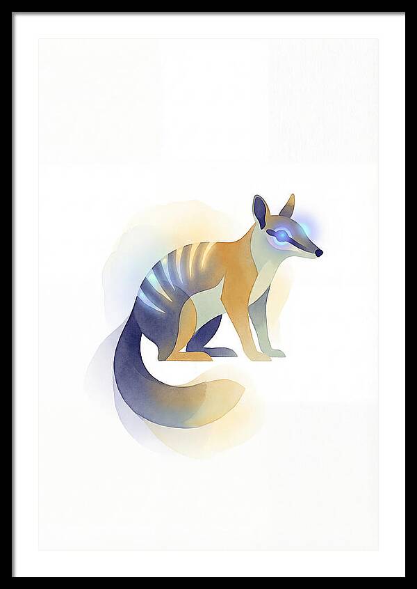 Numbat In Soft Hues
