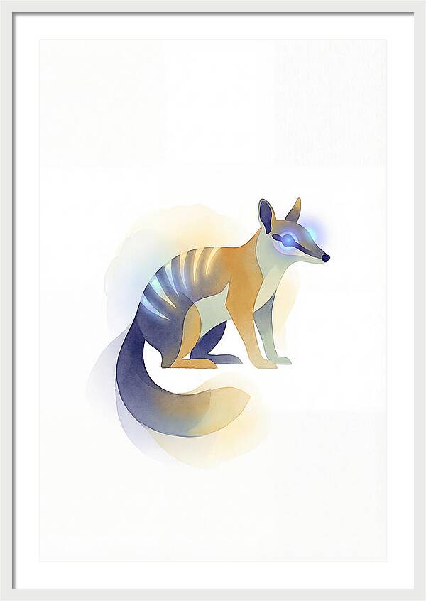 Numbat In Soft Hues