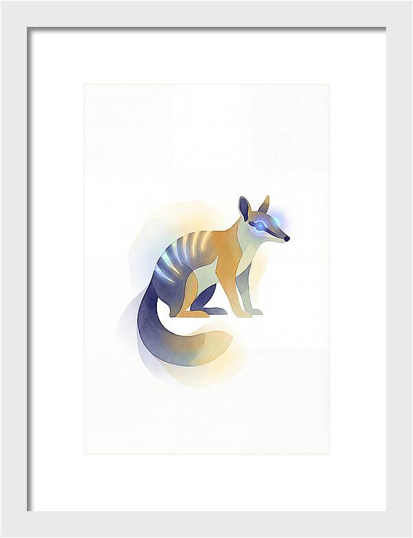 Numbat In Soft Hues