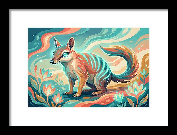 Numbat In Vibrant Colors