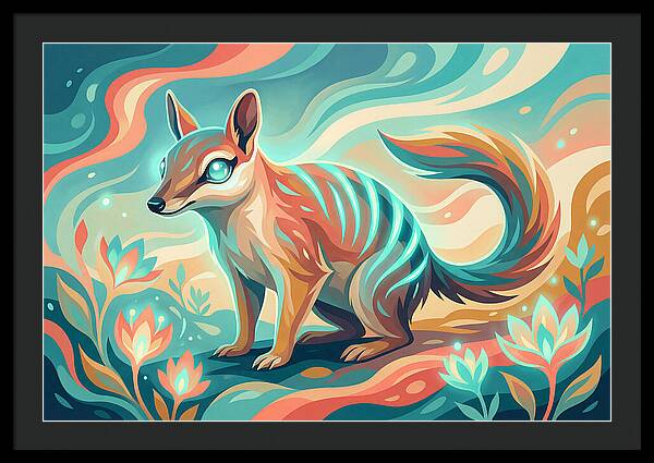 Numbat In Vibrant Colors