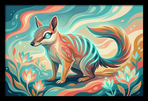Numbat In Vibrant Colors