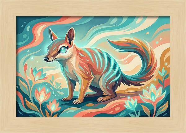 Numbat In Vibrant Colors