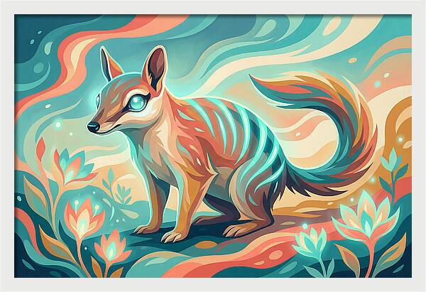 Numbat In Vibrant Colors