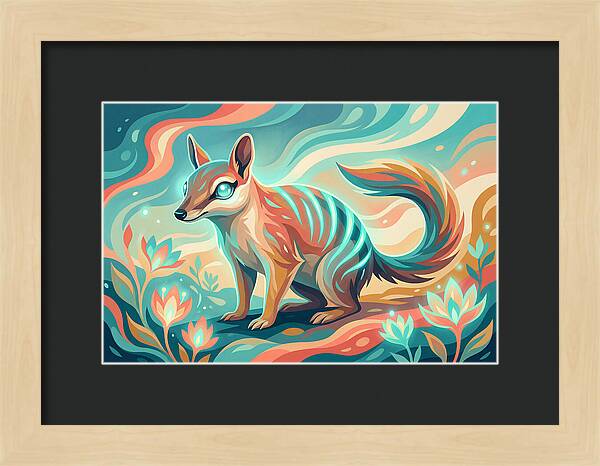 Numbat In Vibrant Colors