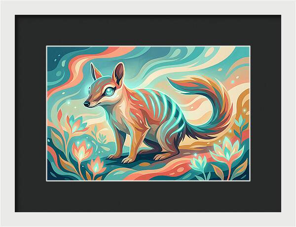 Numbat In Vibrant Colors