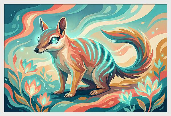 Numbat In Vibrant Colors