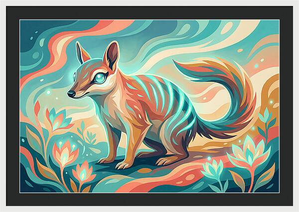 Numbat In Vibrant Colors