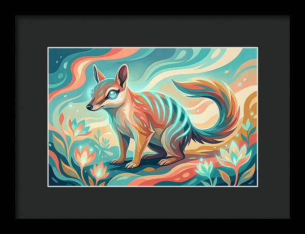 Numbat In Vibrant Colors