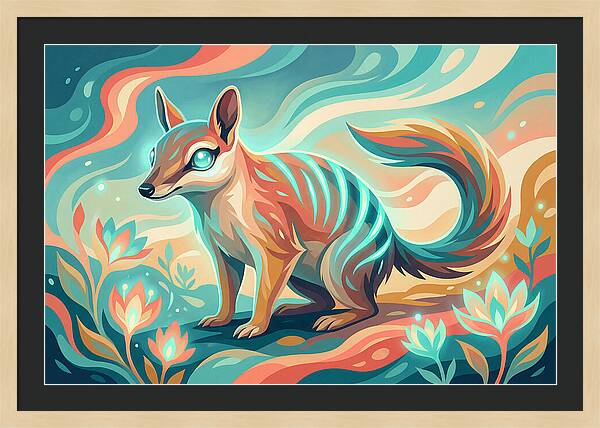 Numbat In Vibrant Colors