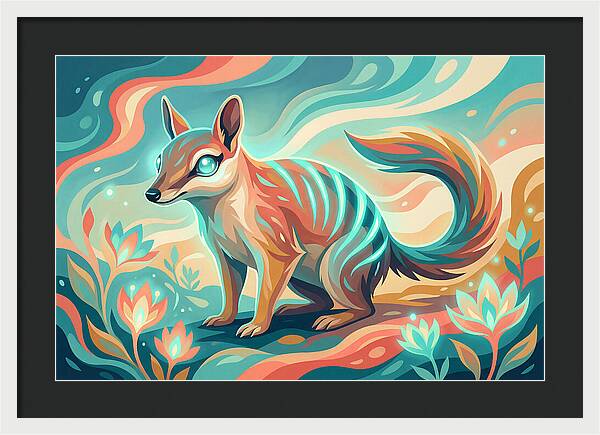 Numbat In Vibrant Colors
