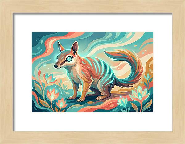 Numbat In Vibrant Colors