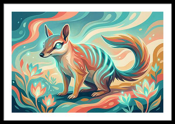 Numbat In Vibrant Colors
