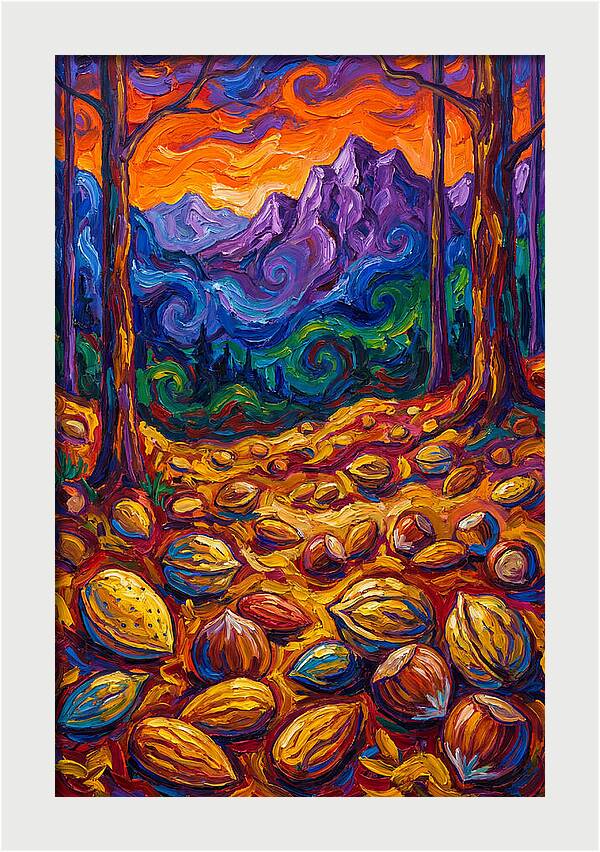 Nuts Among Vibrant Peaks
