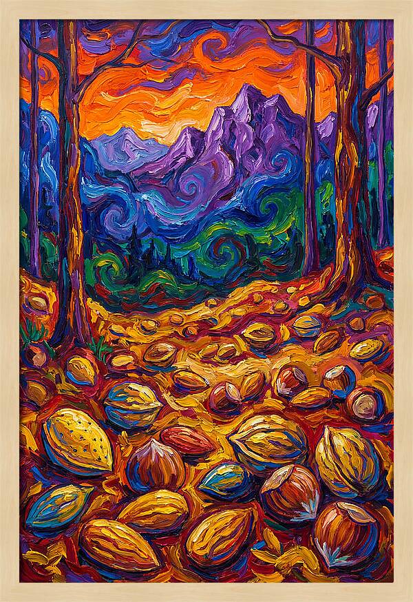 Nuts Among Vibrant Peaks