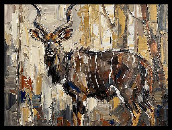 Nyala Amongst The Trees