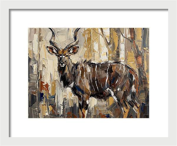 Nyala Amongst The Trees