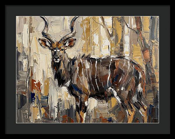 Nyala Amongst The Trees