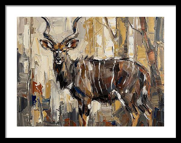 Nyala Amongst The Trees