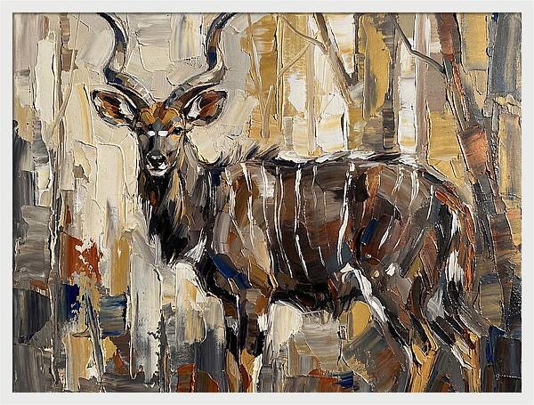 Nyala Amongst The Trees