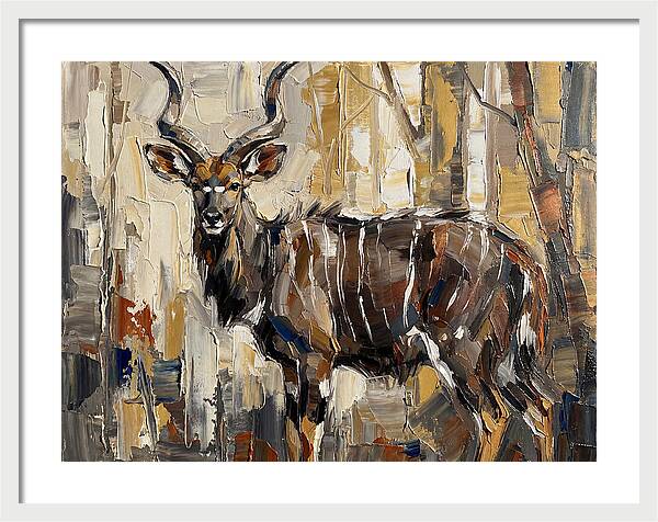 Nyala Amongst The Trees