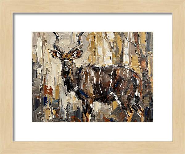 Nyala Amongst The Trees