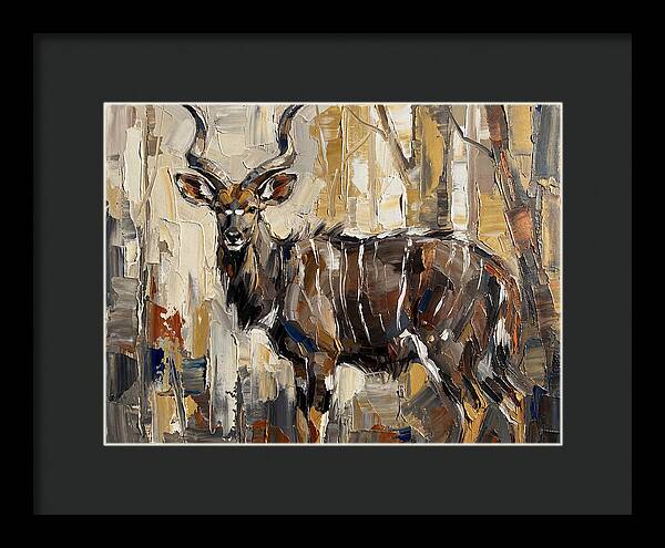 Nyala Amongst The Trees