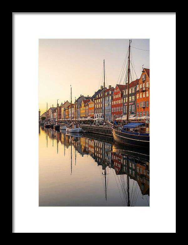 Nyhavn Canal At Golden Hour