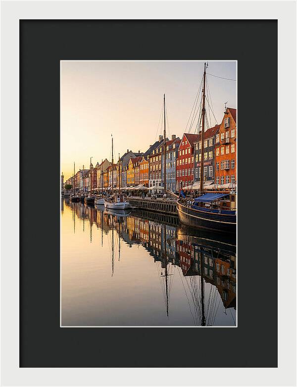 Nyhavn Canal At Golden Hour