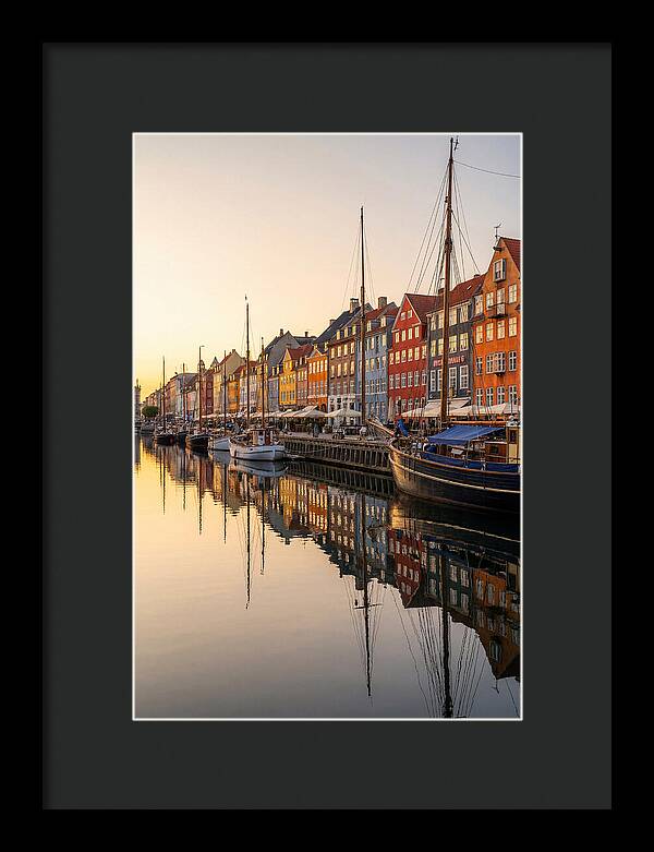 Nyhavn Canal At Golden Hour