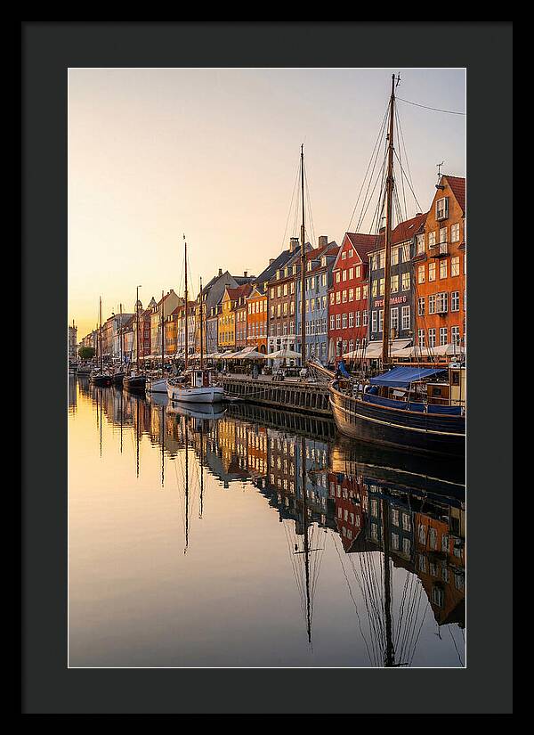 Nyhavn Canal At Golden Hour