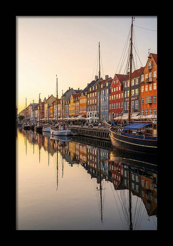 Nyhavn Canal At Golden Hour