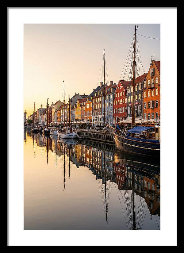 Nyhavn Canal At Golden Hour