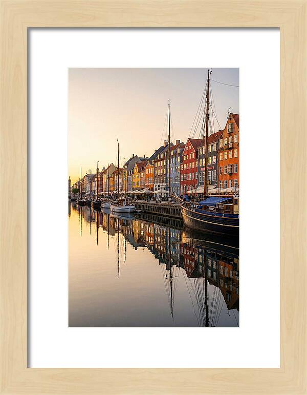 Nyhavn Canal At Golden Hour
