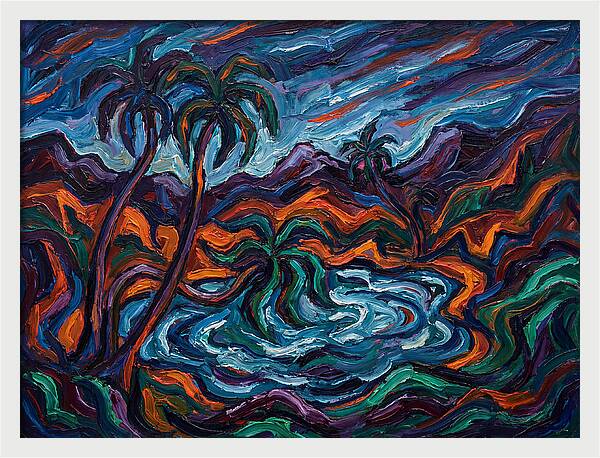 Oasis Landscape Serenity