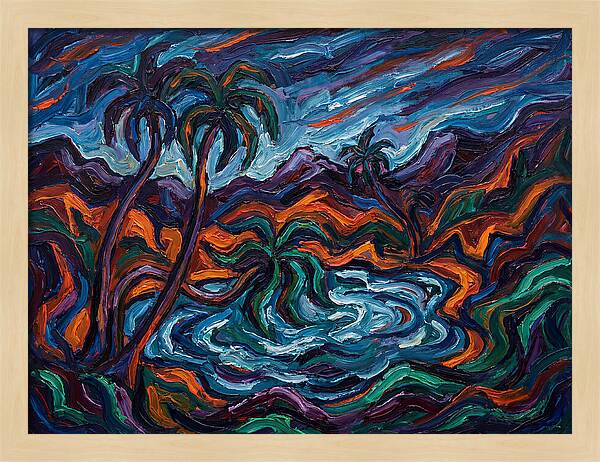 Oasis Landscape Serenity