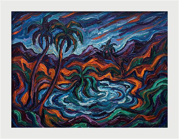 Oasis Landscape Serenity