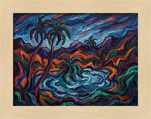 Oasis Landscape Serenity
