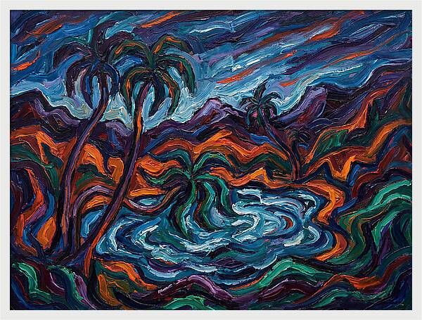Oasis Landscape Serenity