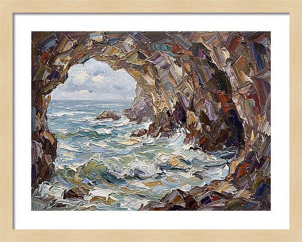 Ocean Cave Tranquility