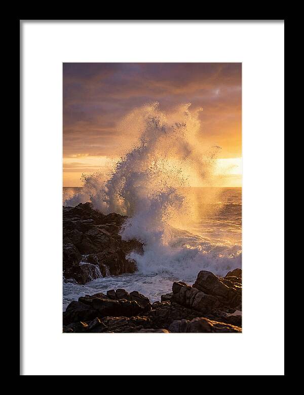 Ocean Mist At Dawn