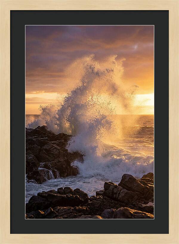 Ocean Mist At Dawn